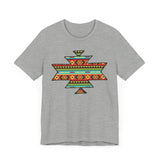 Sacred Geometric Textile Pattern Illustration Unisex T-Shirt