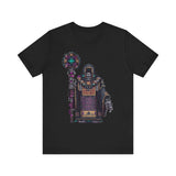 Cyber Temple Techno Priest Pixel Art Unisex T-Shirt