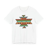 Sacred Geometric Textile Pattern Illustration Unisex T-Shirt