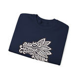 Quetzalcóatl Serpent Head Illustration Unisex Sweatshirt
