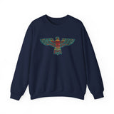 Aztec Free Bird Illustration Unisex Sweatshirt