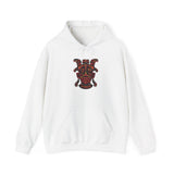 Aztec Fire Warrior Mask Unisex Hoodie