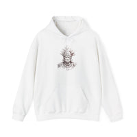 Maya Warrior Ink Portrait Unisex Hoodie