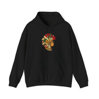 Aztec Warrior Head Illustration Unisex Hoodie