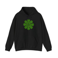 Aztec Plant Spiral Symbol Unisex Hoodie