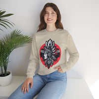 Tribal Legacy Circle Emblem Illustration Unisex Sweatshirt