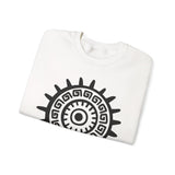 Aztec Mayan Totem Sun Symbol Unisex Sweatshirt