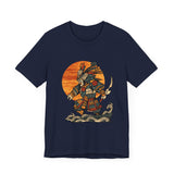Aztec Samurai Wave Style Unisex T-Shirt