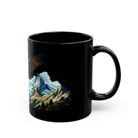 Sacred Inca Condor Guardian of the Andes Black Mug