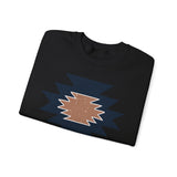 Minimal Southwest Tribal Rug Pattern Illustration Unisex Sweatshirt