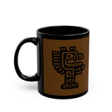 Aztec Glyph Black Mug