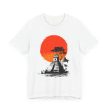 Tikal Sunset Temple Minimalist Art Unisex T-Shirt
