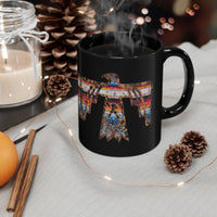 Fiesta Thunderbird Serape Illustration Black Mug