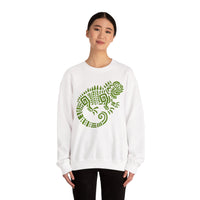 Mayan Aztec Totem Symbol of Iguana Unisex Sweatshirt