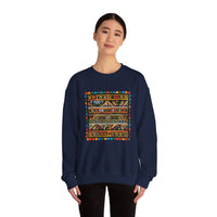 Pre-Columbian Tribal Stripe Pattern Unisex Sweatshirt