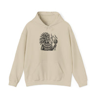 Tribal Spirit Glyph Symbol Illustration Unisex Hoodie