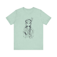 Inca Warrior Girl Bold Andean Spirit Design Unisex T-Shirt