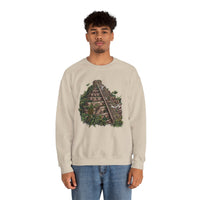 Mayan Jungle Pyramid Ruins Graphic Unisex Sweatshirt