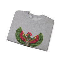 Pixel Art Quetzalcoatl Retro Boss Style Unisex Sweatshirt