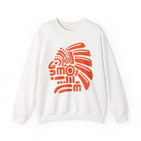 PreColumbian Aztec Head Icon Unisex Sweatshirt