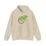 Mayan Aztec Totem Symbol of Iguana Unisex Hoodie