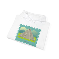 Stamp Chichén Itzá Mexico Unisex Hoodie