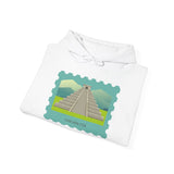 Stamp Chichén Itzá Mexico Unisex Hoodie
