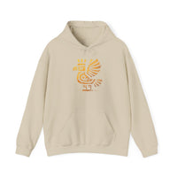 Golden Condor Tribal Petroglyph Style Unisex Hoodie