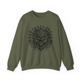 Ancient Tribal Totem Symbol Illustration Unisex Sweatshirt