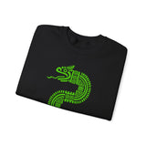 Jade Snake Spiral Unisex Sweatshirt