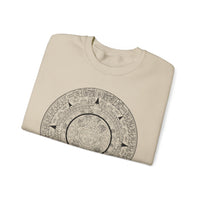 Mayan Calendar Illustration Unisex Sweatshirt