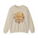Inti Inca Sun God Petroglyph Symbol Unisex Sweatshirt