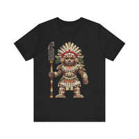 Temple Guardian Pixel Warrior Unisex T-Shirt