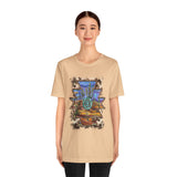 Aztec Turquoise Cactus Desert Landscape Unisex T-Shirt