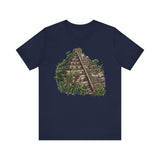 Mayan Jungle Pyramid Ruins Graphic Unisex T-Shirt