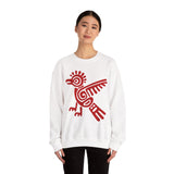 Mayan Bird Totem Symbol Unisex Sweatshirt