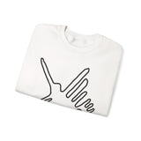Nazca Lines Style Bird Unisex Sweatshirt