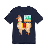 Sacred Llama of the Inca Andes Unisex T-Shirt