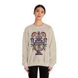 Ancient Mesoamerican Ceremonial Vessel Unisex Sweatshirt