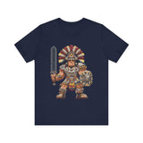 Aztec Blade Hero Pixel Art Unisex T-Shirt