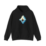Lake Titicaca Minimalist Landscape Unisex Hoodie