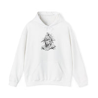Jaguar Warrior Ink Drawing Unisex Hoodie