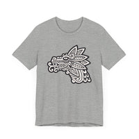 Quetzalcóatl Serpent Head Illustration Unisex T-Shirt