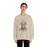 Maya Warrior Ink Portrait Unisex Sweatshirt