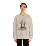 Maya Warrior Ink Portrait Unisex Sweatshirt
