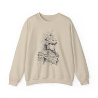 Young Jaguar Warrior Sketch Unisex Sweatshirt
