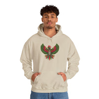 Pixel Art Quetzalcoatl Retro Boss Style Unisex Hoodie