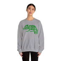 Mesoamerican Chameleon Symbol Unisex Sweatshirt