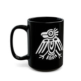 Bird Sign in Mayan Calendar Ceramic Mug