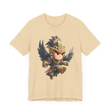 Chibi Falcon Warrior Inca Armor Unisex T-Shirt